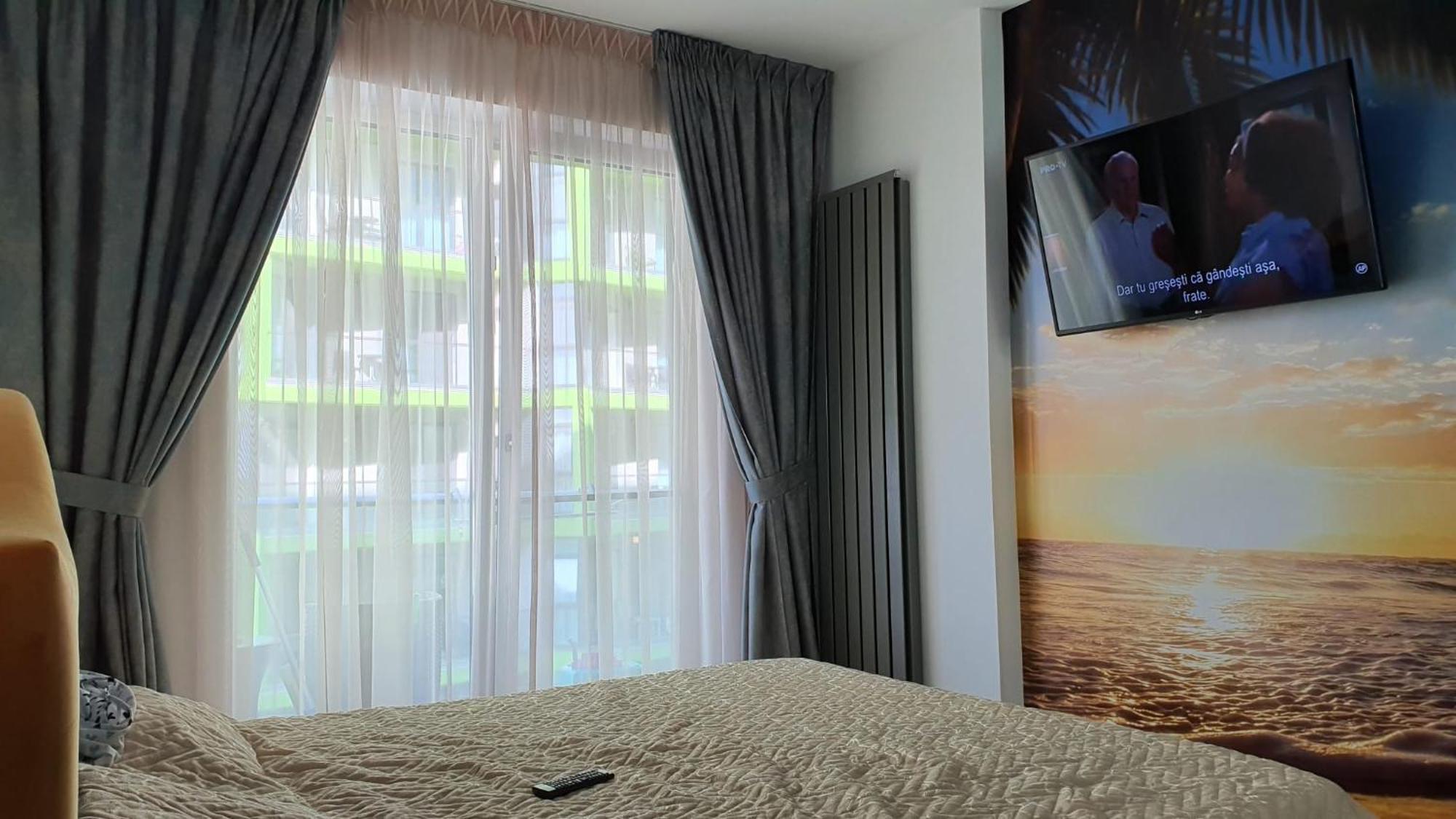 Alz Beach Apartments In Alezzi Beach Resort Năvodari Exteriör bild